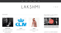 Desktop Screenshot of lakshmimusic.com